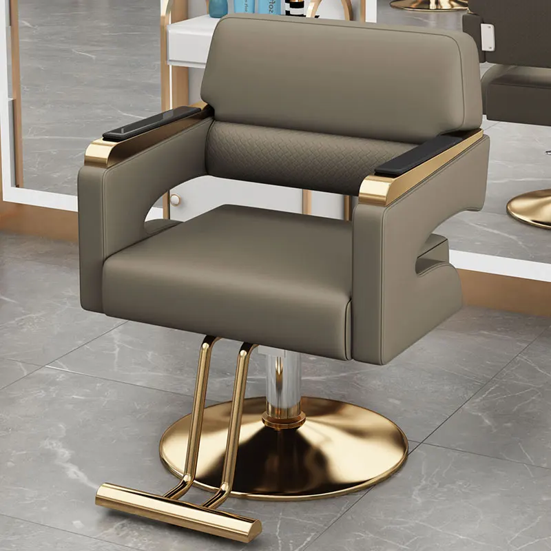 

Spinning Esthetician Vintage Barber Chair Manicure Cosmetic Swivel Facial Bar Stools Spa Makeup Taburete Luxury Furniture