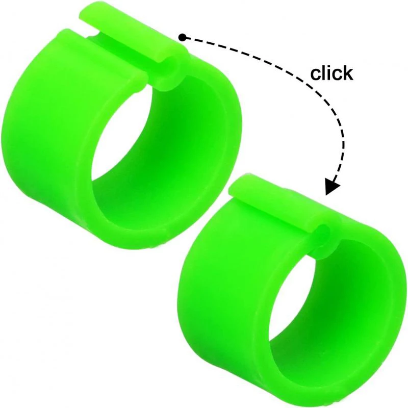 25/100P Chicken Leg Rings Adjustabl 4