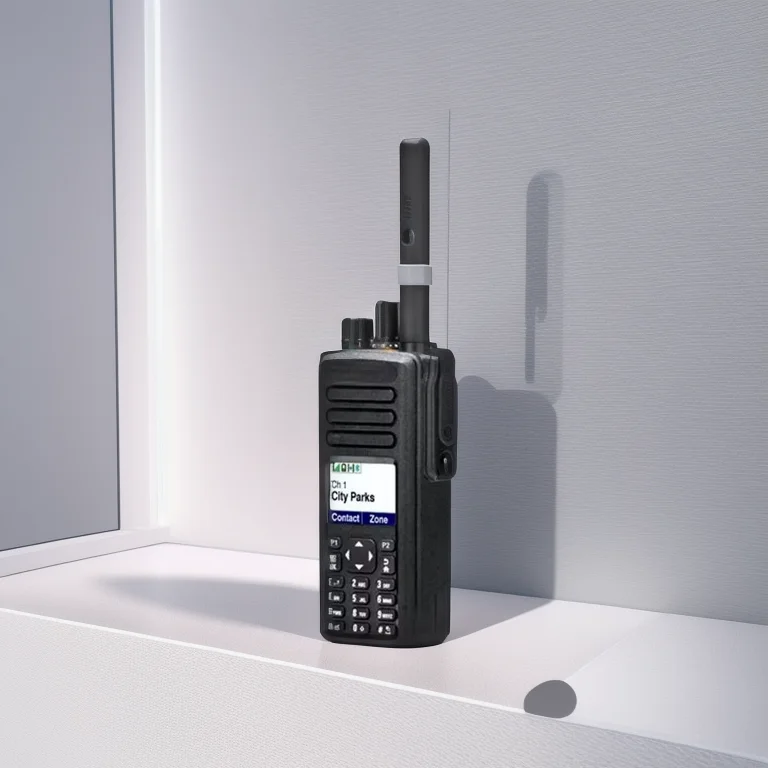 오리지널 DP4400ef 디지털 DMR 무전기 시스템 10W 출력 전력 야외용 호텔 양방향 투어 가이드 야외용