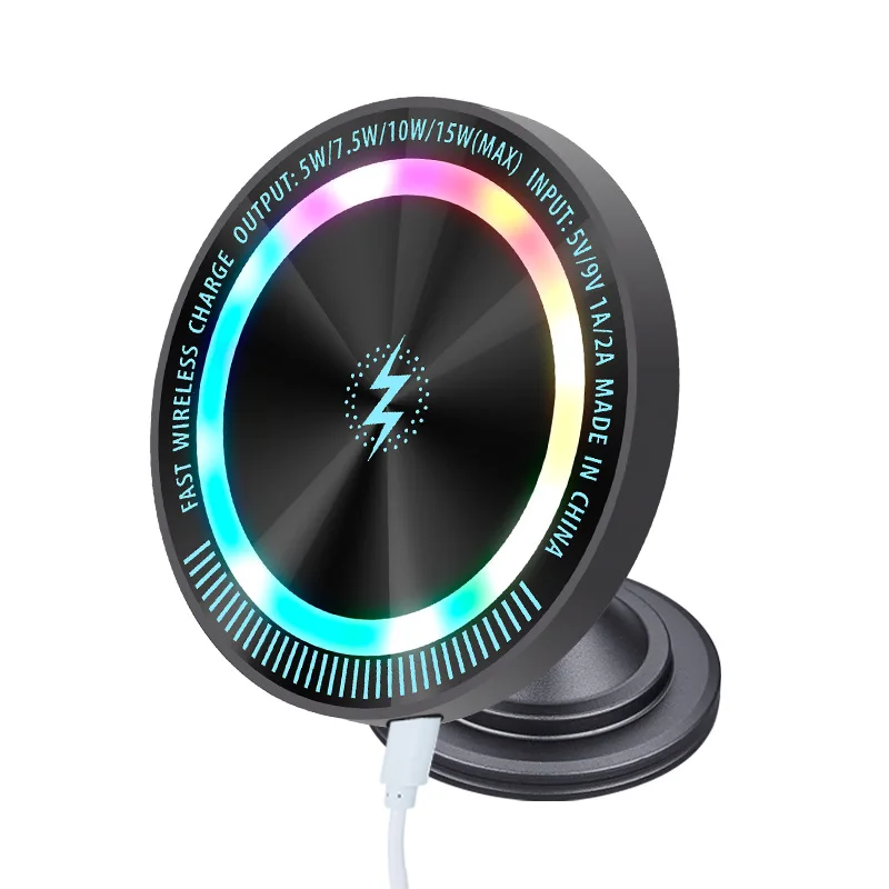 Premium 15W Magnetic Wireless Car Charger with Fast Charging Air Vent Mount