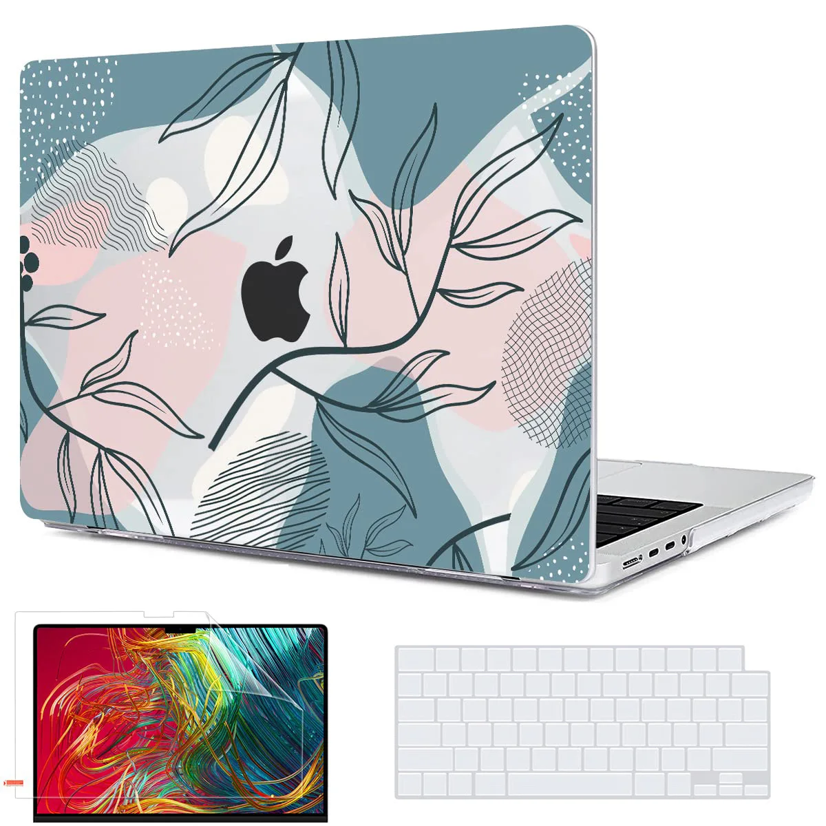 Custodia Per Laptop Per Macbook Pro 16 A2991 A2780 M1 M2 Chip Air 13 2023 M3 Pro 14 A2992 Per Macbook Pro 14 Case 2023 Air 15.3 A2941