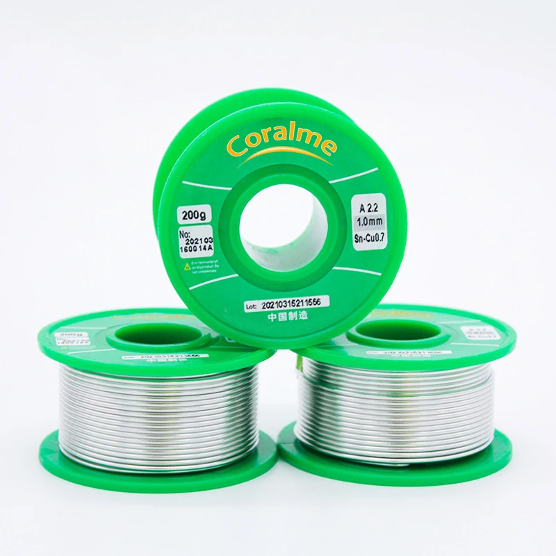 99.3% Lead-free Solder Wire Tin Wire 0.6 0.8 1.0mm Environmentally Friendly Tin Wire Environmentally Friendly Tin Wire Reel 30g lowes welding wire