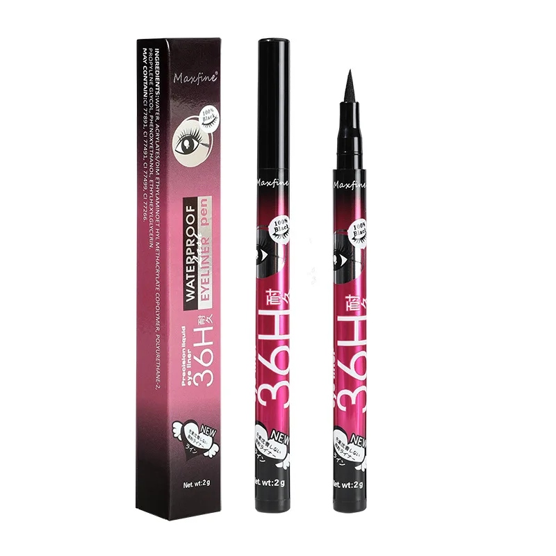 Liquid eyeliner Long Lasting Quick Drying Waterproof Easy To Color Non Smudging Smooth