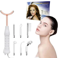 7 Electrode Tubes Beauty Machine Ozone High Frequency Wand for Face Hair Eye Massage Face Care Skin Care Device for Women&Men 1