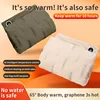 Hand Warmer Electric Heater Graphene USB Charging Heating Flannel Warmer Bag Winter Hand Warmer Feet Warm Belly for Office Home 2