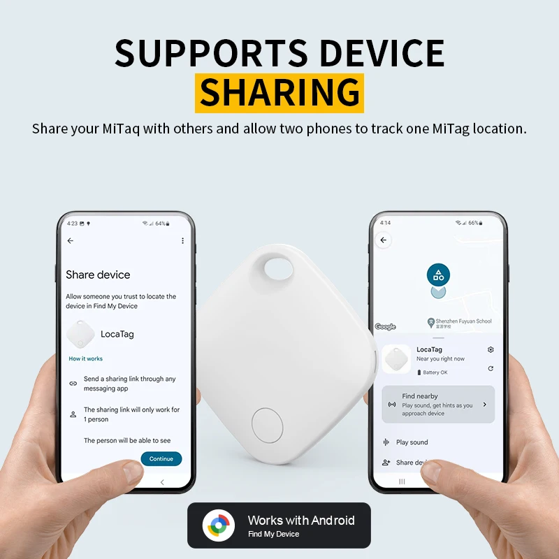 Smart Home Security Positioning Tracker with Anti-Loss Features for Keys, Bags, and Wallets