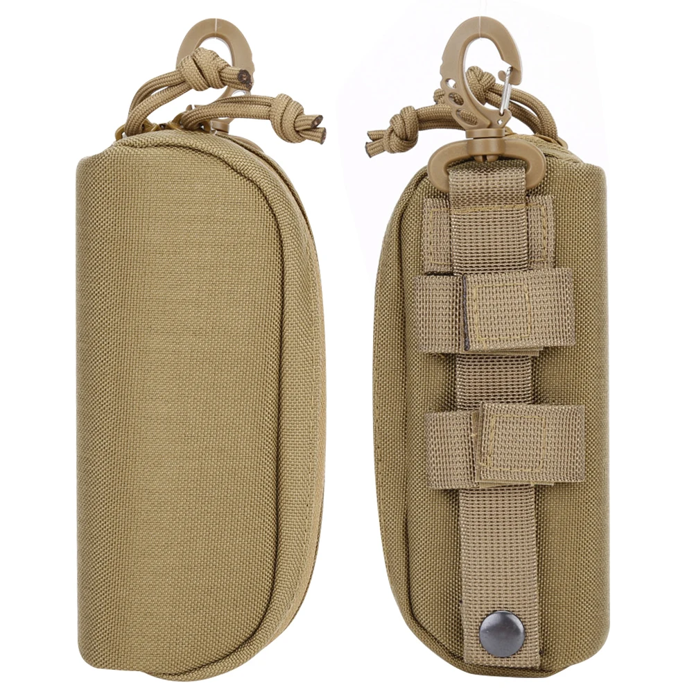 전술 Molle 안경 파우치, 1000D 선글라스 케이스, EDC 허리 팩, 유틸리티 가방, 군사 육군 사냥 액세서리 정리함