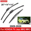 1/2/3/4/6PCS Car Wiper For HONDA Fit Jazz MK2 MK3 2009-2020 Front Rear Wiper Blades Brushes Auto Accessories 2017 2018 2019 1