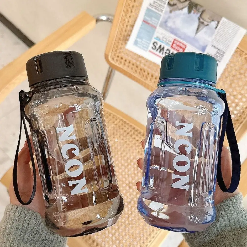 850/1100/1300ml Clear Water Bottle Portable Leakproof Large Capacity Travel Kettle Lightweight Water Jugs 1