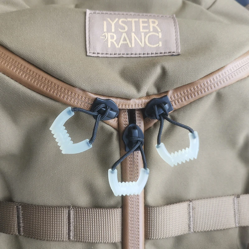 4Color Strong Luminous Zipper Head Self-luminous Pull Tail Rope Mountaineering Bag Backpack Clothes Climbing Tactical Accessorie