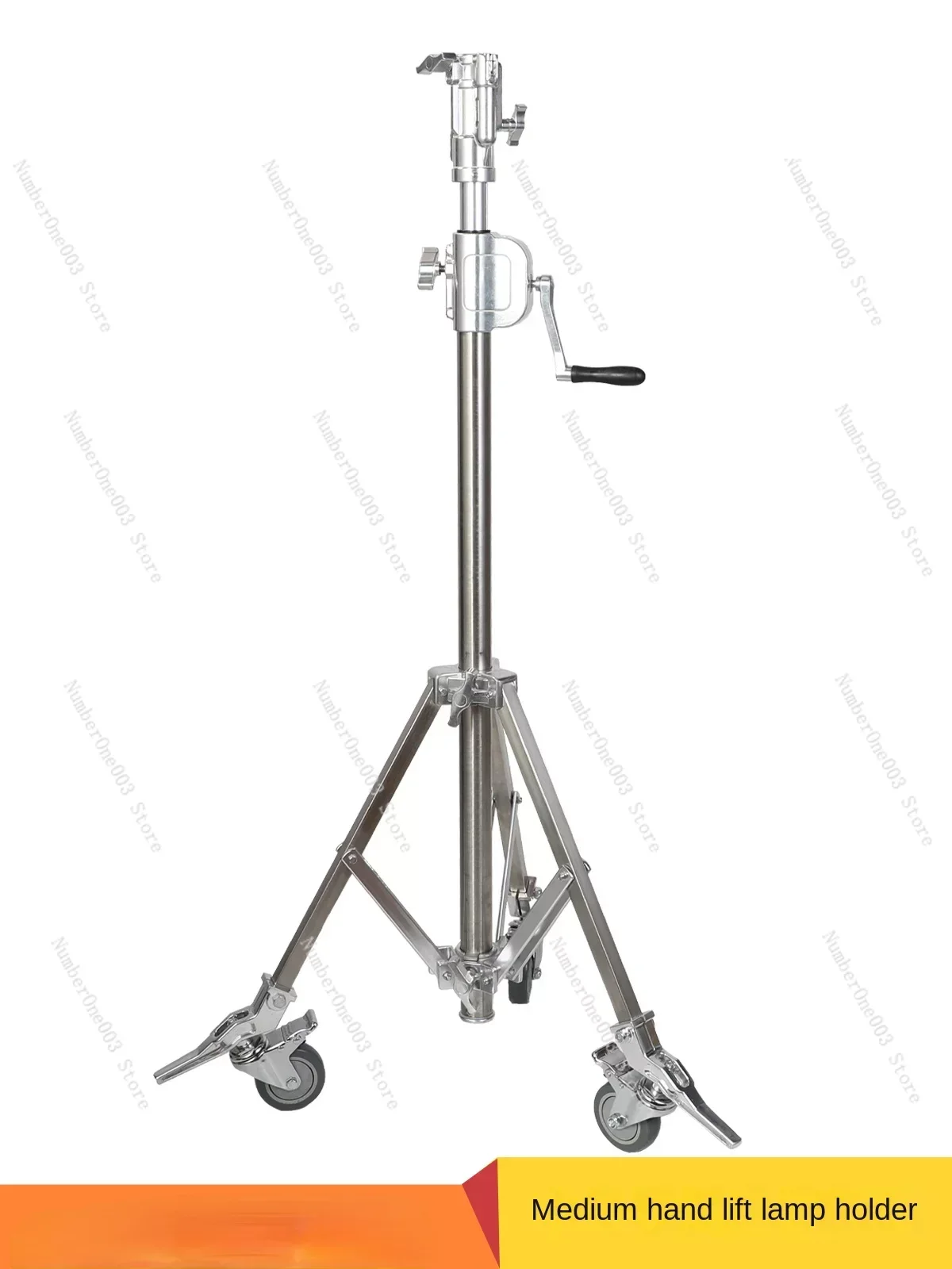 

Medium-sized Hand-cranked Lamp Holder Lifting Tripod Photography Lamp Holder with Pulley Universal Bracket with Diagonal Arm