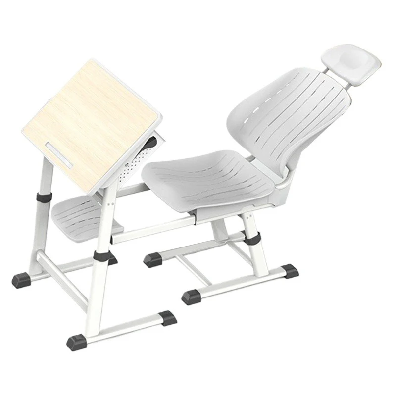 Verstellbare Studenten, Schulstühle, Schreibtische, Organizer-Set, faltbare Arbeitstische, High-School-Stuhl, Schreibtischmöbel für Kinder, Klassenzimmer