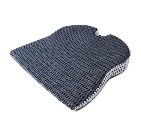 Car Wedge Seat Cushion for Car Driver Seat Office Chair Wheelchairs Memory Foam Seat Cushion-Orthopedic Support and Pain Relief 