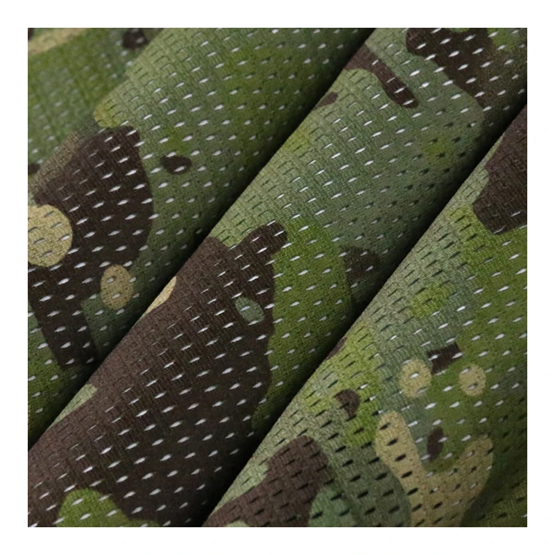 Tactical Fabric Mesh fabric 120gsm MC/ MCBK/MCTP/MCAP camouflage for printed