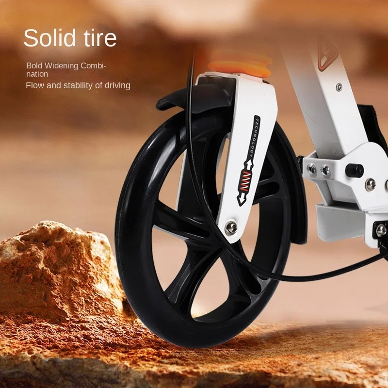 TULX Foldable And Sturdy Scooter Is Suitable For Adults To Use As A Must-have For Daily Travel And Commuting Convenient To Use