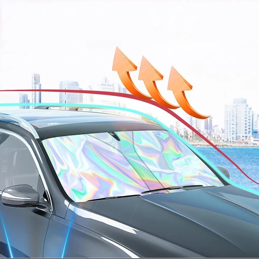 Car Sunshade Windshield Sunshade Windshield Sun Shade Windshield Sunshade For Car Front Window Windscreen Cover Auto Sun Visor Car Interior Solar UV Protection Sun Shade Accessories