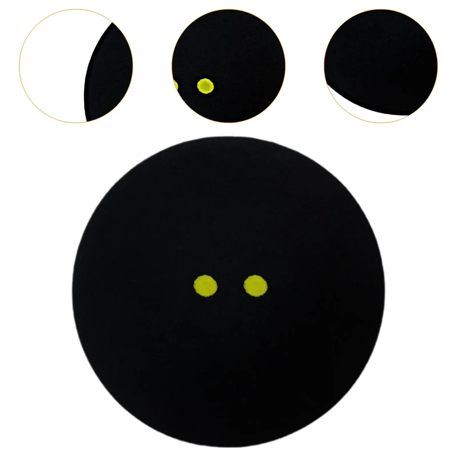 3Pcs Double Yellow Dot Squash Balls Lightweight Gear Training Squash Balls for Club Games Squash Racket Balls Competition Sports 3Pcs Double Yellow Dot Squash Balls Lightweight Gear Training Squash Balls for Club Games Squash Racket Balls Competition Sports