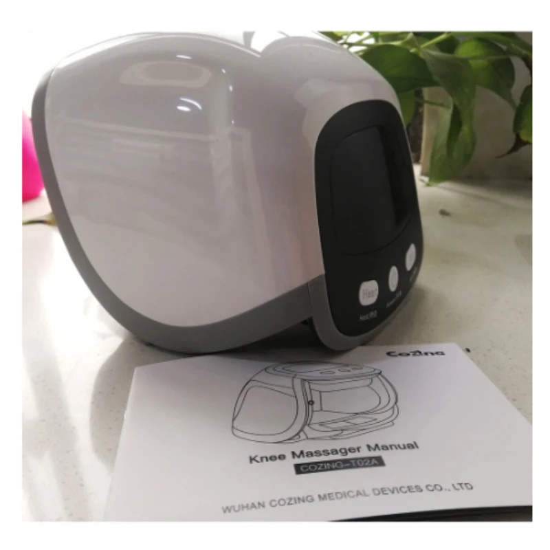 Hot Therapy Knee Brace Massager, Electric Vibration Infrared Compression Sleeve for Swelling Reduction and Pain Relief