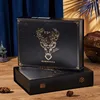 Black Gold Elk Makeup Nine-Piece Set APC Infused Night Cream Matte Makeup Lipstick Birthday Gift Beauty Gift Box 4