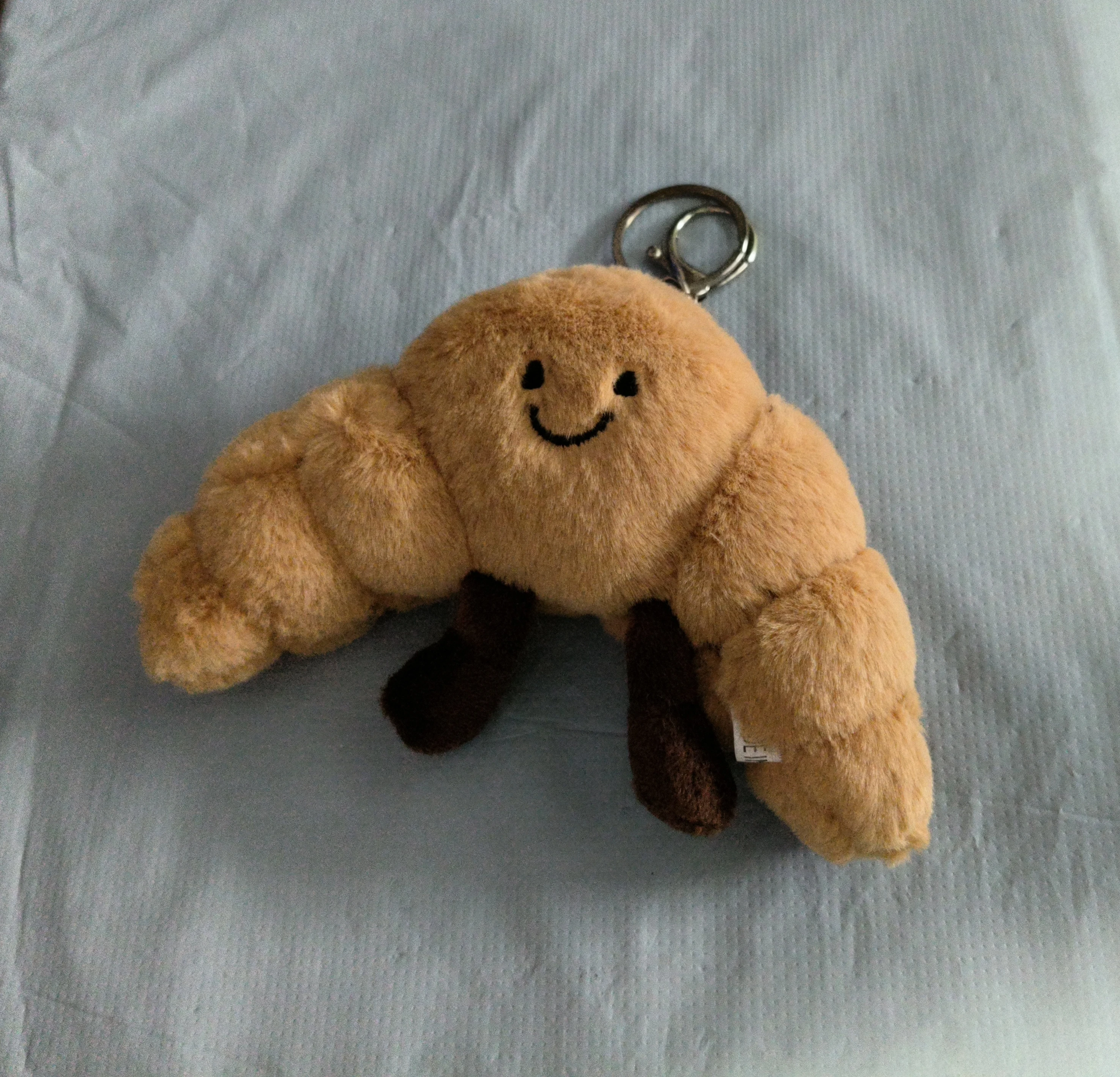 Jellycat AMUSEABLE CROISSANT BAG CHARM Soft AUTHENTIC Plush Not