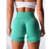 TKITK Seamless Pro Shorts nv Spandex Shorts Woman Fitness Elastic Breathable Hip-lifting Leisure Sports Running 2