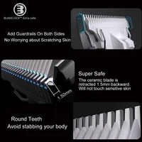 Electric Body Groomer Groin Hair Trimmer for Men Safe Ball Shaver Pubic Hair Cutting Machine For Body Bikini Epilator Razor 2