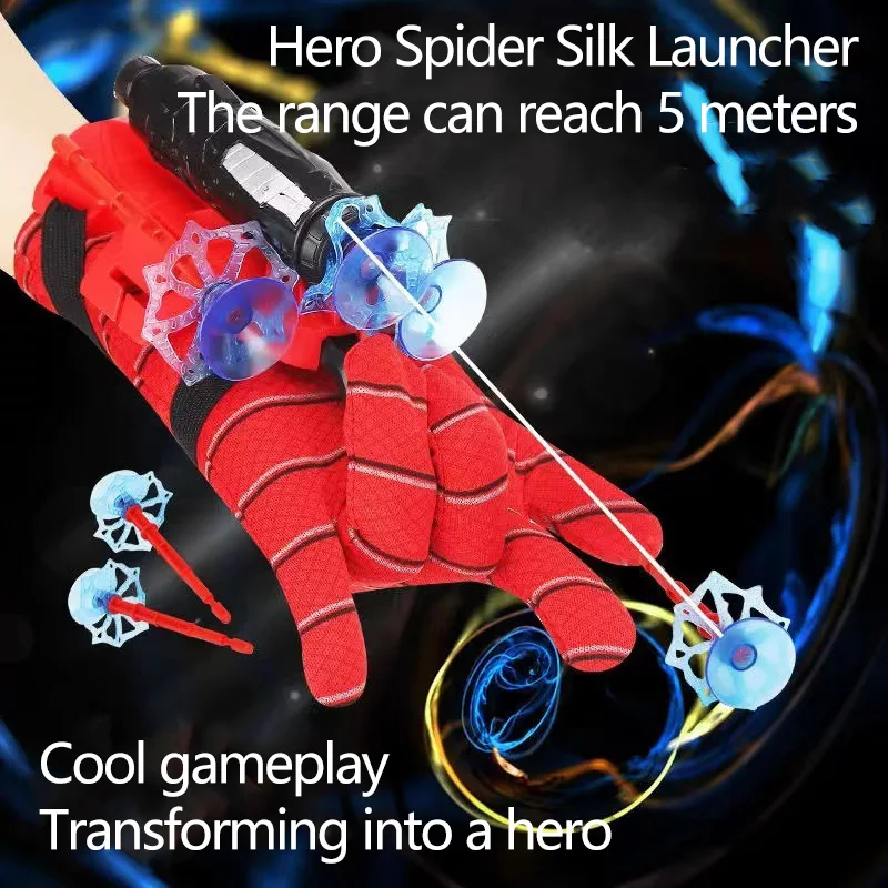 

Hero Spider Silk Wrist Launcher Children's Toy Boy Launcher Toy Outdoor Toy