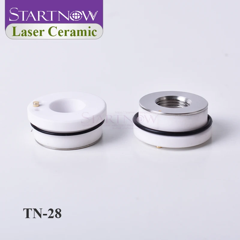 Startnow Raytools 파이버 커팅 헤드 레이저 깍지 커넥터용 세라믹 링 CKY-D18, 3D 깍지 거치대, O.D.28/32 WSX Ospri MAX