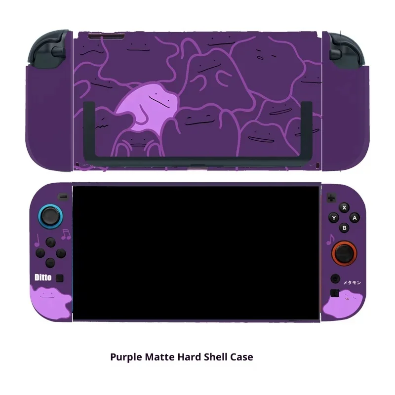 Purple Ditto Design Shockproof Protective Case