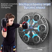 New Smart Music Boxing Machine 5/6 Targets Wall Target Trainer With Gloves For Children/Adults Home Exercise Response Training ﻿ 2