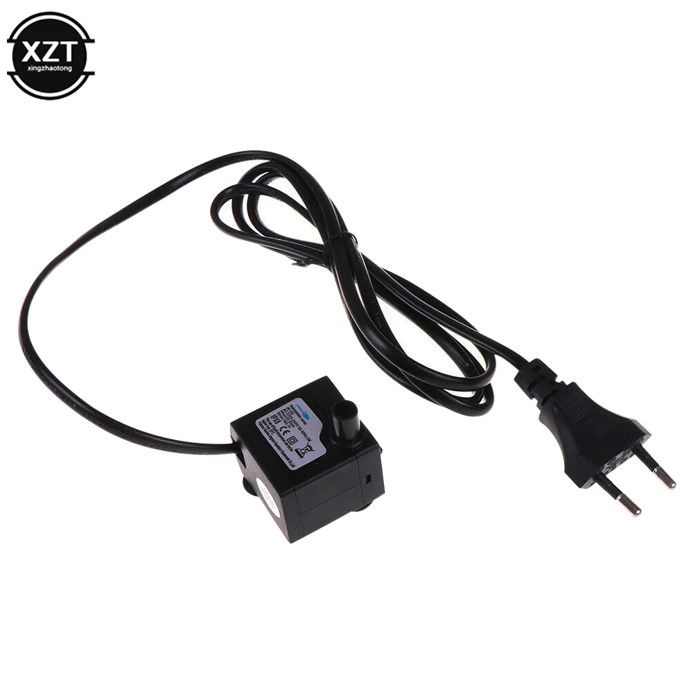 1.1M AC 220V 3W Water Pump Fish Tank Filter Submersible Pump Ultra-quiet Aquarium Fountain Air Fish Pond Tank EU Plug 4