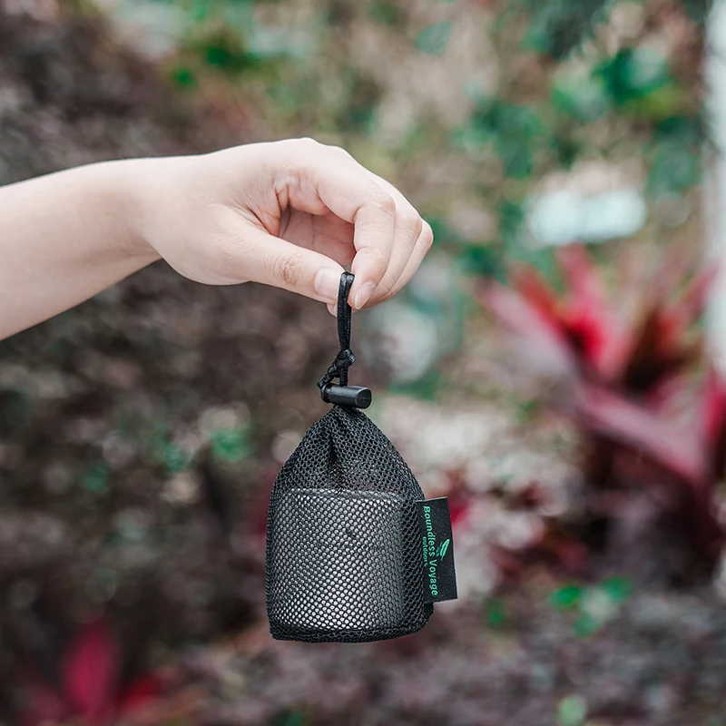 Boundless Voyage Titanium Insulated Camping Mug with Storage Bag