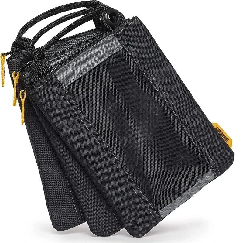Tool Bag TOUGHBUILT TB-94-M-3 3 Pack Fastener Bags Storage Tool Bags Nail Power Tool Accessories Toughbuilt Bag