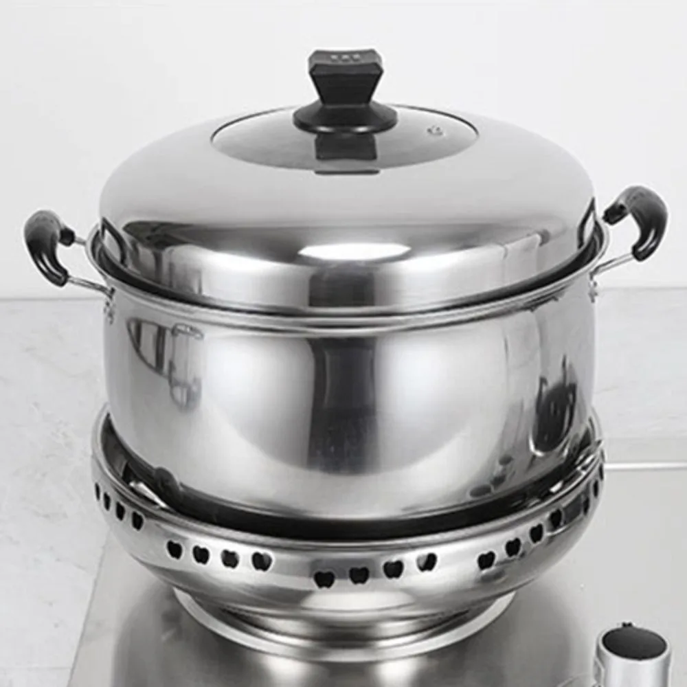 

Stainless Steel Wok Ring Energy Saving Windproof Stove Windshield Fire-gathering Universal Wok Support Rack Outdoor