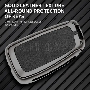 Custodia per chiave a scatto per auto in pelle di metallo Shell per Nissan Qashqai J11 X-trail Murano MAXIMA ALTIMA Juke Protector Fob accessori - Custodia per chiave a scatto per auto in pelle di metallo Shell per Nissan Qashqai