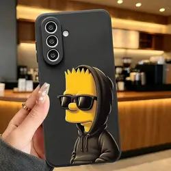 S - simpsons Cool Bart Design Phone Case Cover - Galaxy A10e (Mix01)