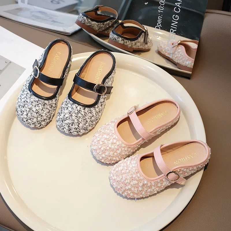 

Children's Party Leather Shoes Latest Style Girl Princess Shoes Girl Beach Slippers slippers kids