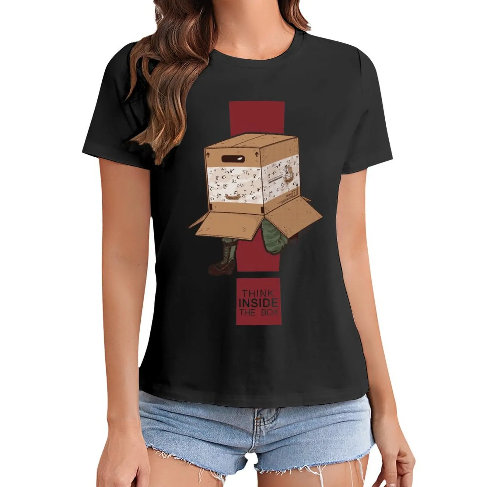 

Think INSIDE the box. T-Shirt graphics anime clothes anime clothes for woman