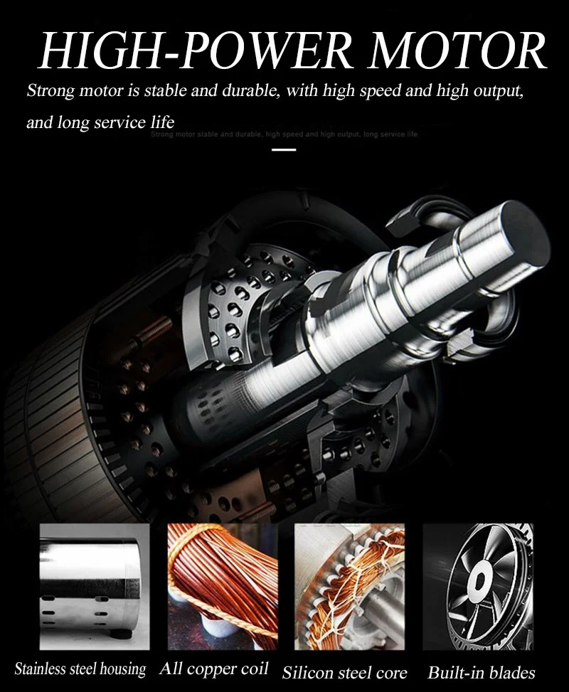 Description Picture 6 of itemCommercial Meat Chopping Machine Robot Meat Chopper Grinder Machine For Meat Minced Cutting Machine