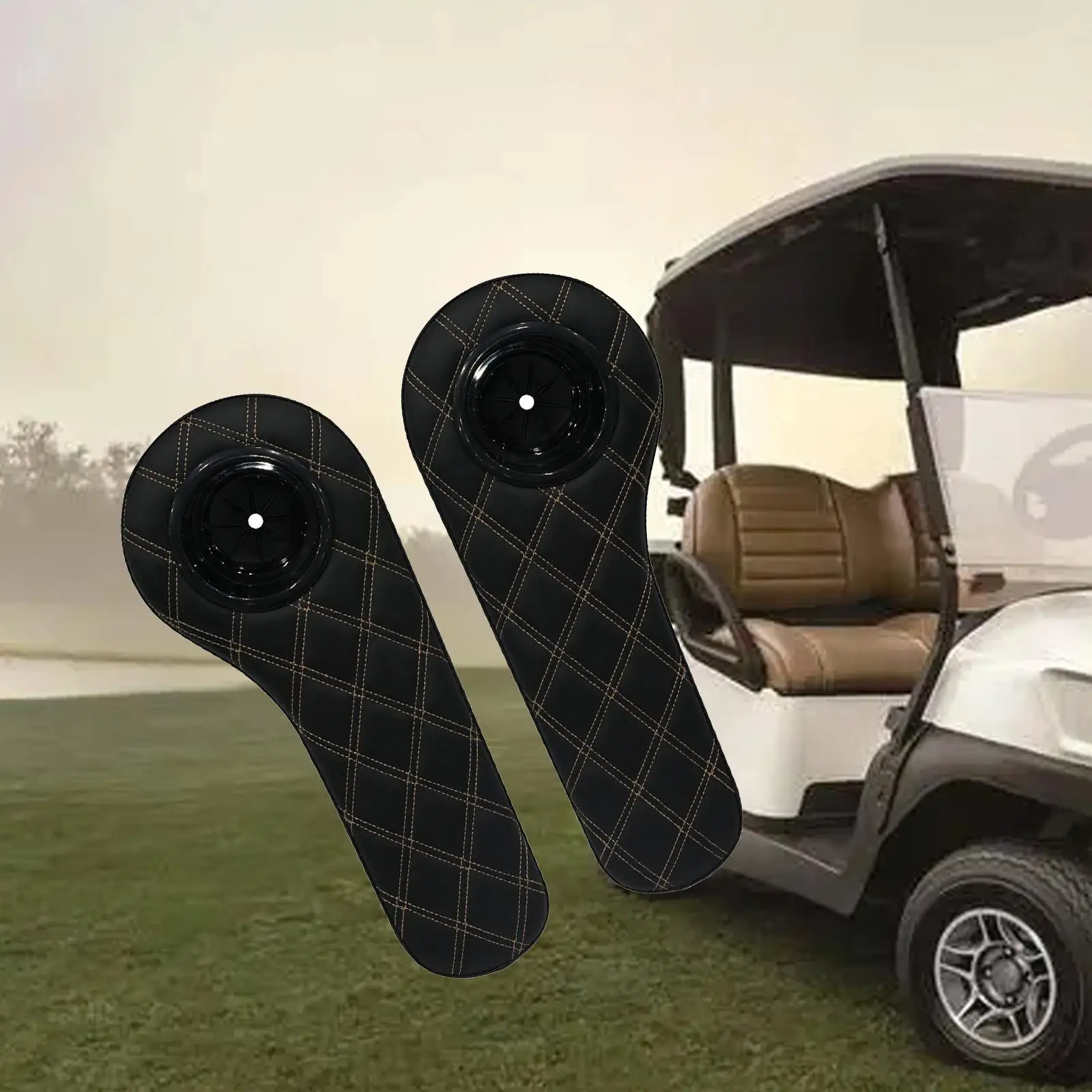 Golf Cart Flip Armrest with Cup Holder Arm Cushion Multifunctional Accessories Portable Easy Installation Universal Inward Mount Golf Cart Flip Armrest with Cup Holder Arm Cushion Multifunctional Accessories Portable Easy Installation Universal Inward Mount
