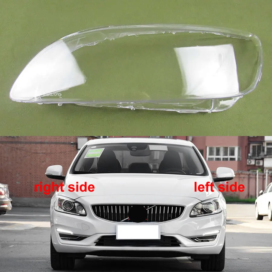 For Volvo S60 S60l 2014 2015 2016 2017 2018 2019 Headlight Cover