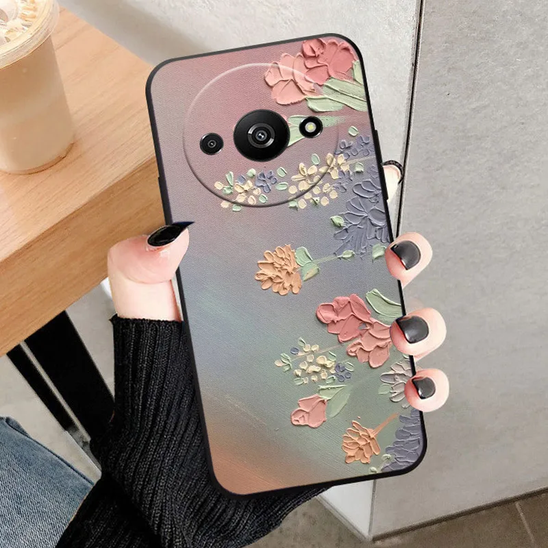 Soft Silicone Shockproof Case with Cool Wolf and Lion Design - Anti-knock Protective Cover