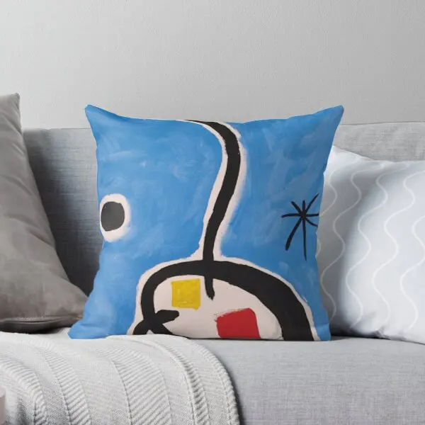 

Miro 10 Printing Throw Pillow Cover Fashion Comfort Office Home Decor Wedding Bed Throw Waist Pillows not include One Side