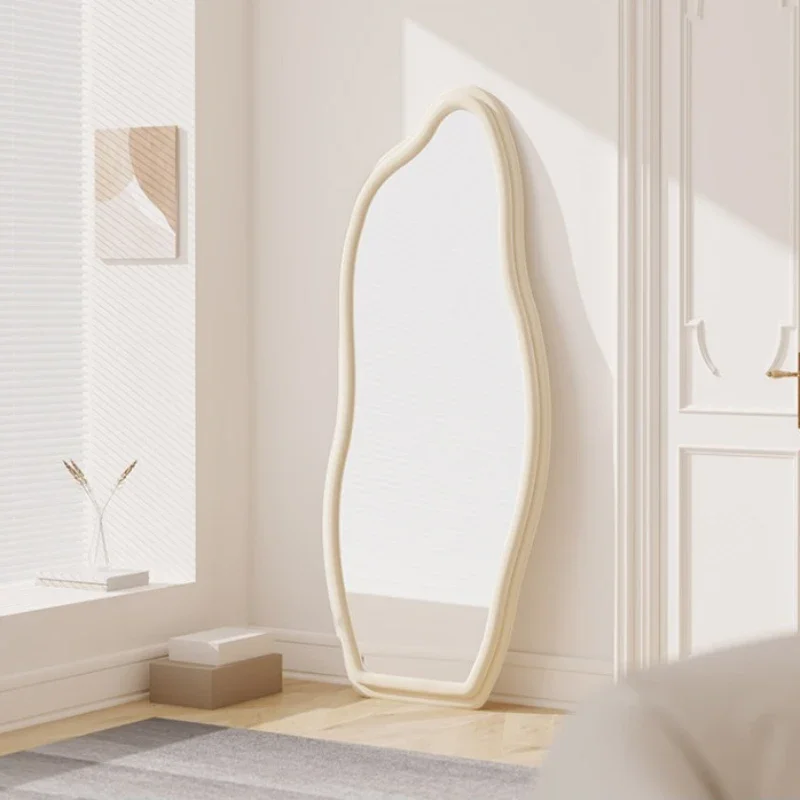 

Luxury Full Length Mirror Creative Bathroom Organizer Industrial Makeup Standing Mirror Wall Espejo De Pared Room Decoration