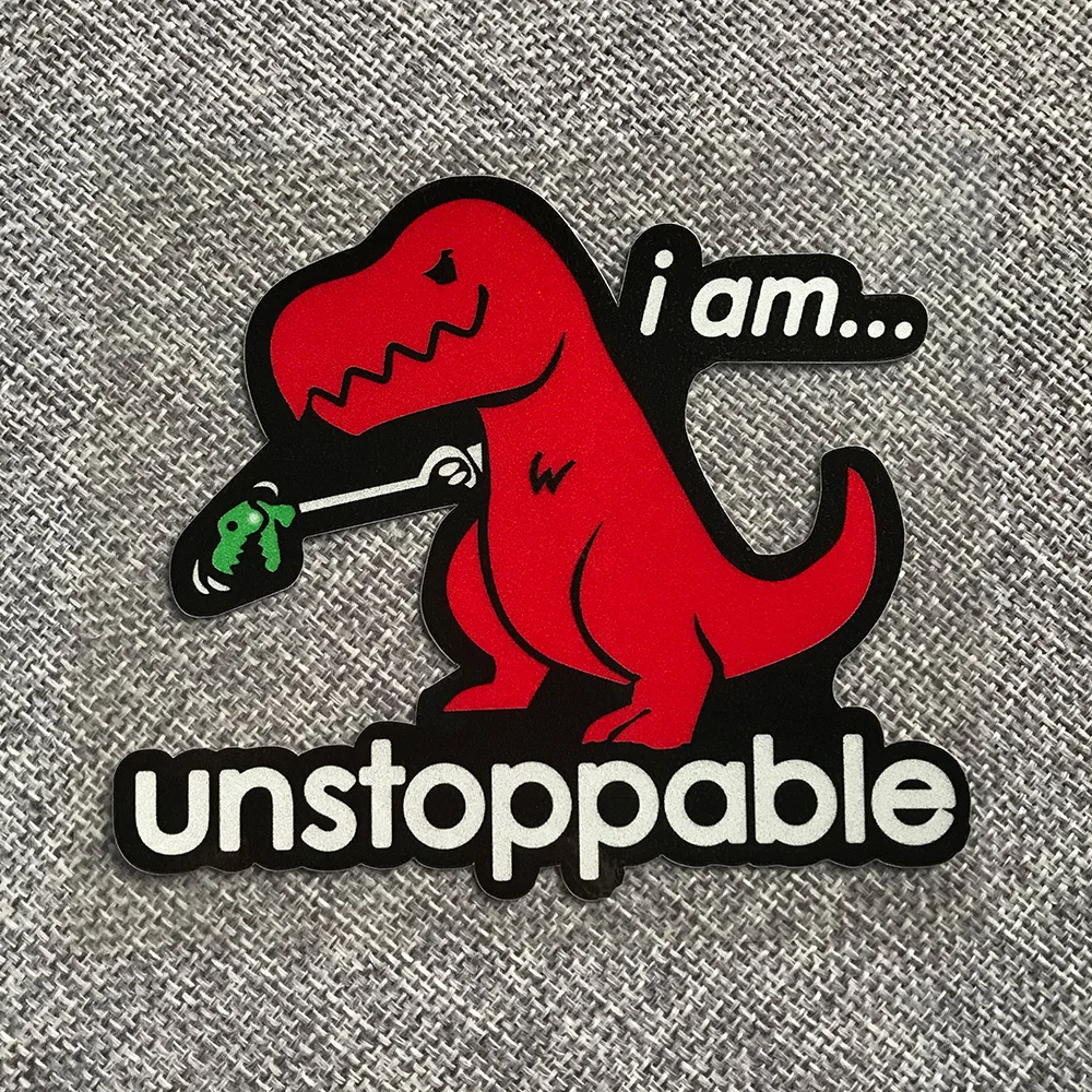 T Rex Unstoppable Sticker