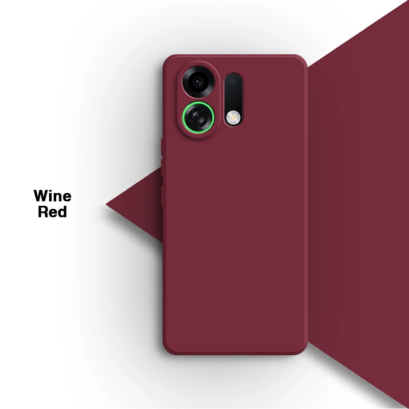 Enhanced Liquid Silicone Phone Case - Soft & Fashionable Back Cover Shell