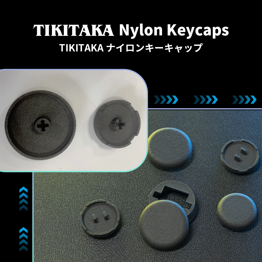 TIKITAKA ヒットボックスナイロンボタンキーキャップ格闘ゲーム