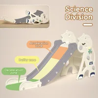 Unicorn Outdoor Plastic Slide Playground