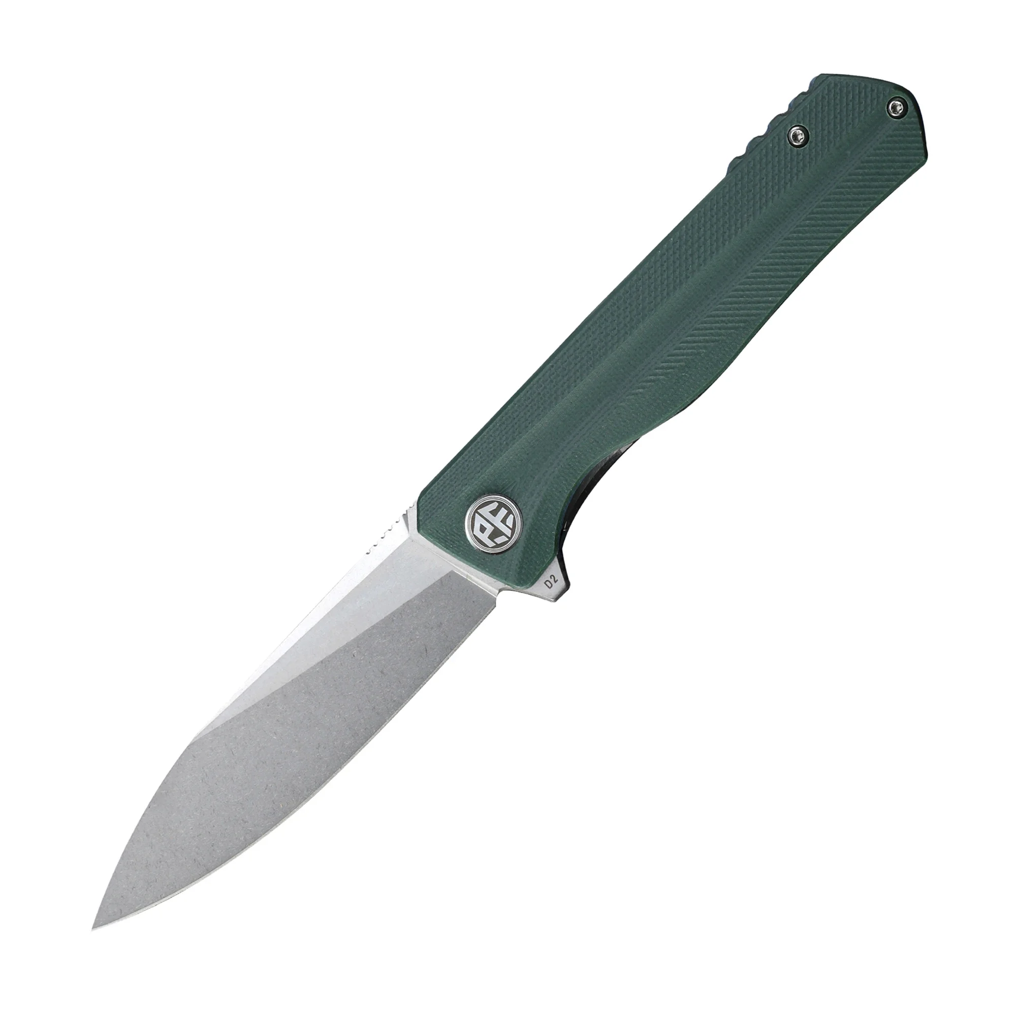 Petrified Fish PF818 Pocketknives D2 Steel Ball Bearing G10 Handle Folding Knife Foldable Camping Hunting EDC Pocket Tool 3