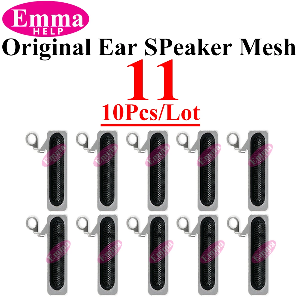 Premium Anti-Dust Ear Speaker Mesh Grill with Bracket Receiver